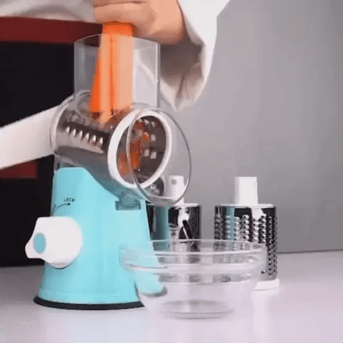 Luxora Rotary Cheese Vegetable Manual Grater for Fast Meal Prep
