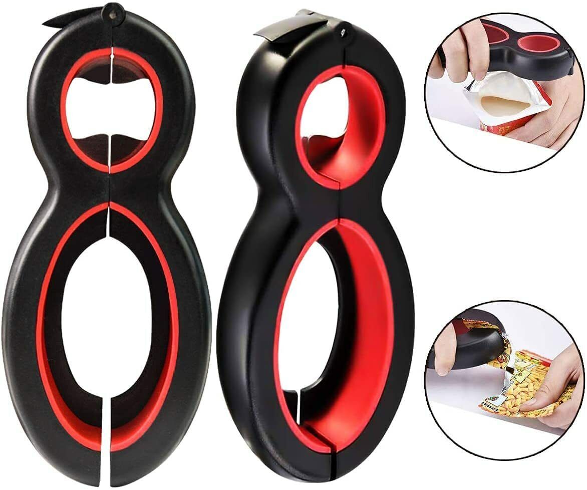 RoyaleGlow 6 in 1 Multi Opener for Easy Kitchen Access