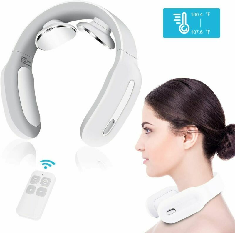 Royaleva Pulse & Heat Intelligent Neck Massager 15 Modes