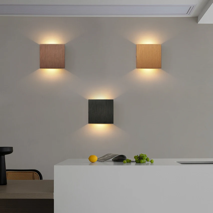 Lumora Nordic Led Wall Light Minimalist Warm Glow Wall Lamp For Living Rooms And Hallways