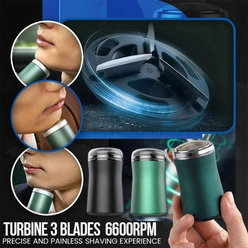 Luxora Pocket Size Washable Electric Razor for Travel