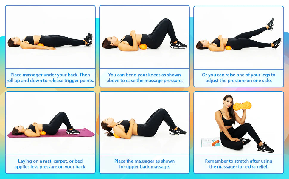 RoyaleGlow Hip Massager for Targeted Pain Relief Therapy