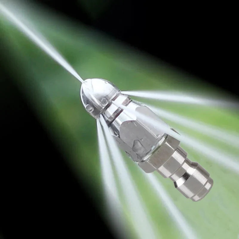 Royaleva Pressure Washer Sewer Jetter Nozzle with 1/4'' Quickly Connector