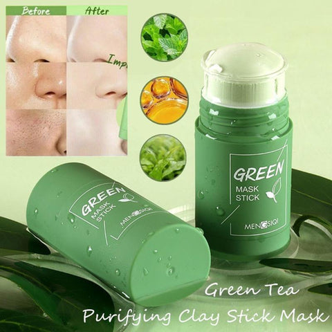 RoyaleGlow Green Tea Clay Deep Cleanse Mask Stick