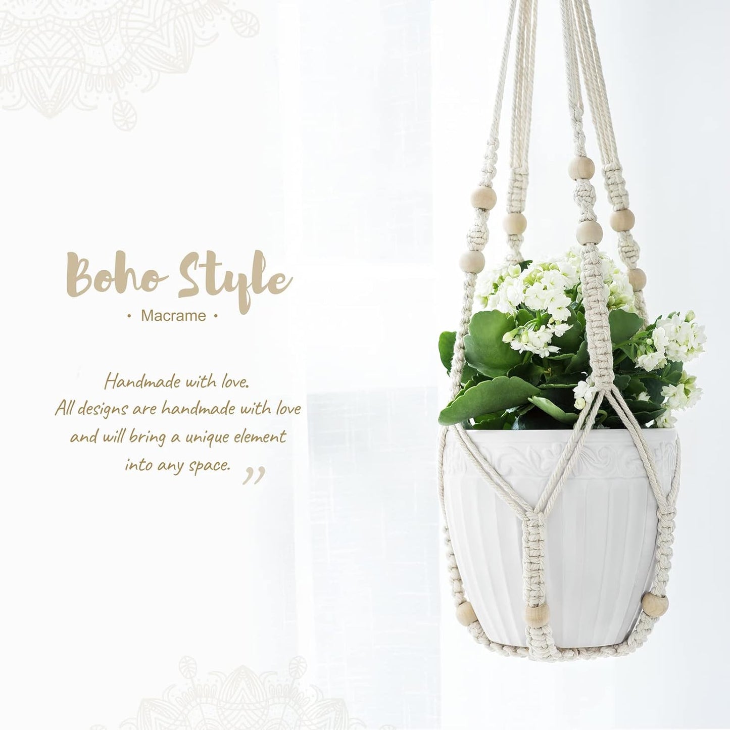 Royaleva Indoor Hanging Planter Pot for Stylish Decor