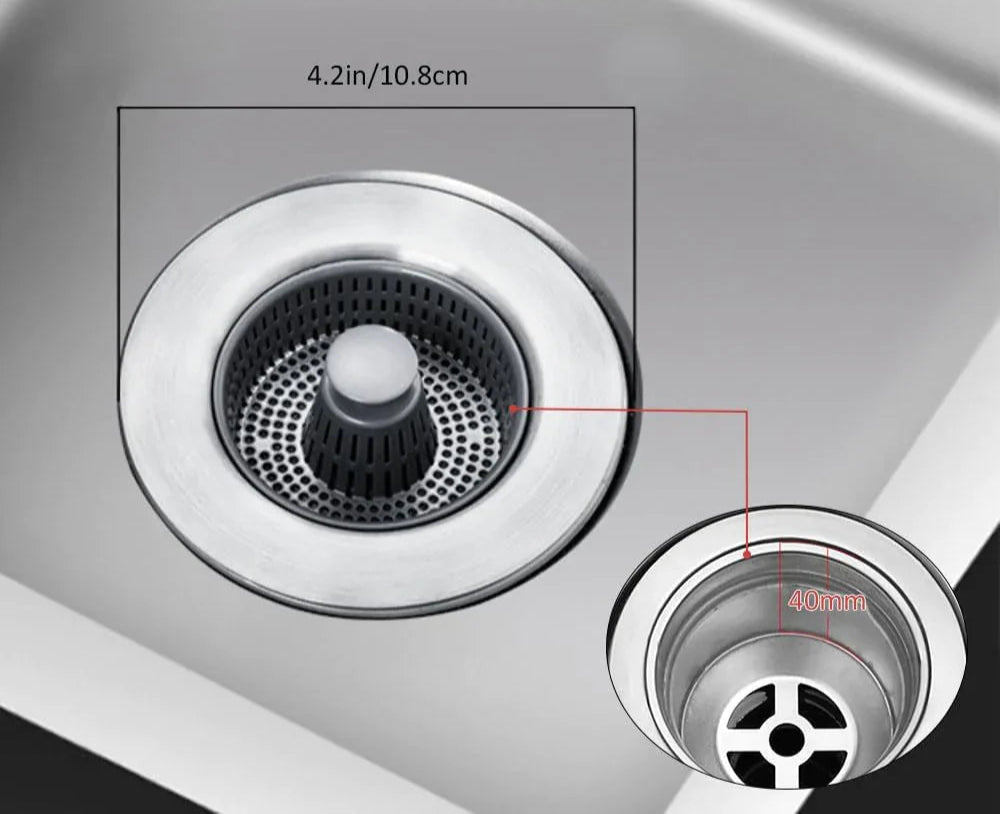 Royaleva AquaFlow 3-in-1 Stainless Steel Sink Aid