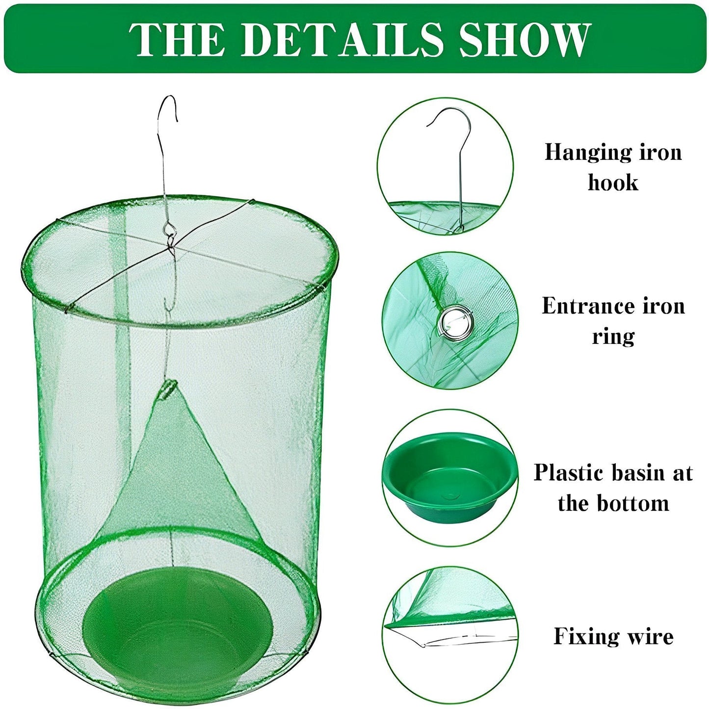 Royaleva Eco-Friendly Stable Fly Trap for Outdoor Use