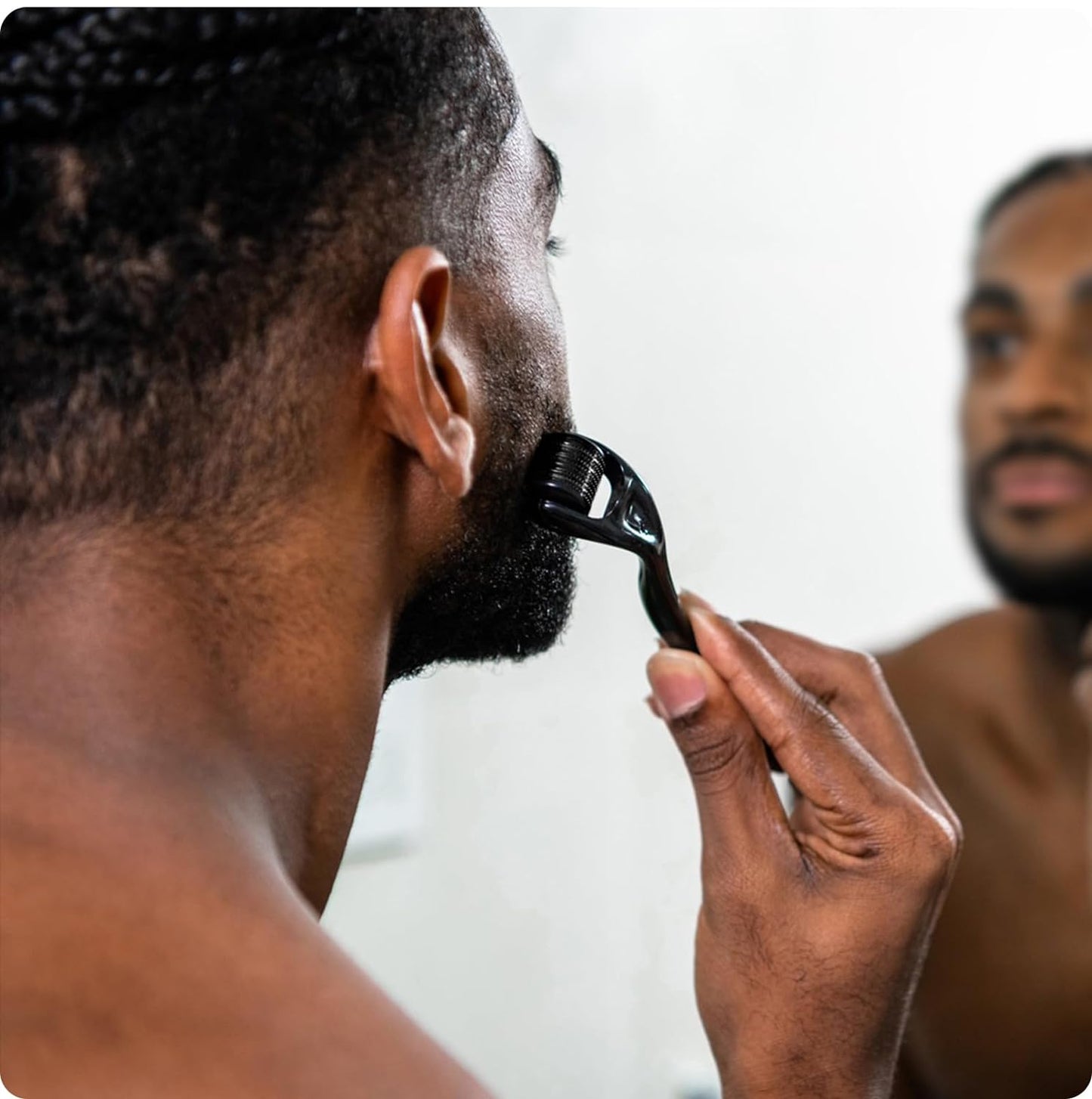 Luxora Beard Hair Growth Roller for Healthy Facial Hair