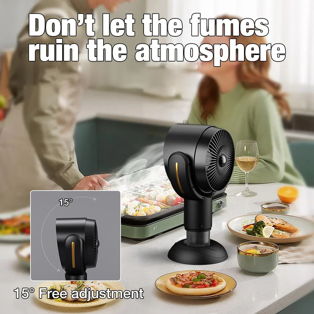 Royaleva Portable Range Hood with 2-Speed Exhaust Fan – Compact Ventilation