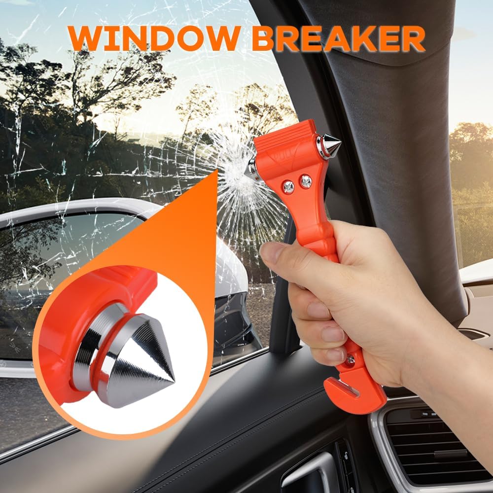 Luxora Car Safety Hammer Set Of 2 Emergency Escape Tool