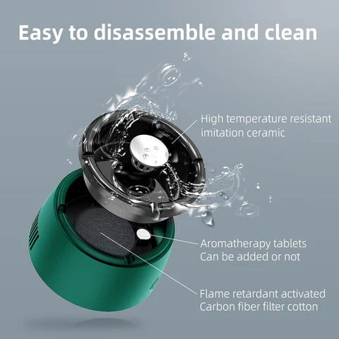 Luxora Electric Smokeless Ashtray with Air Purifier Feature
