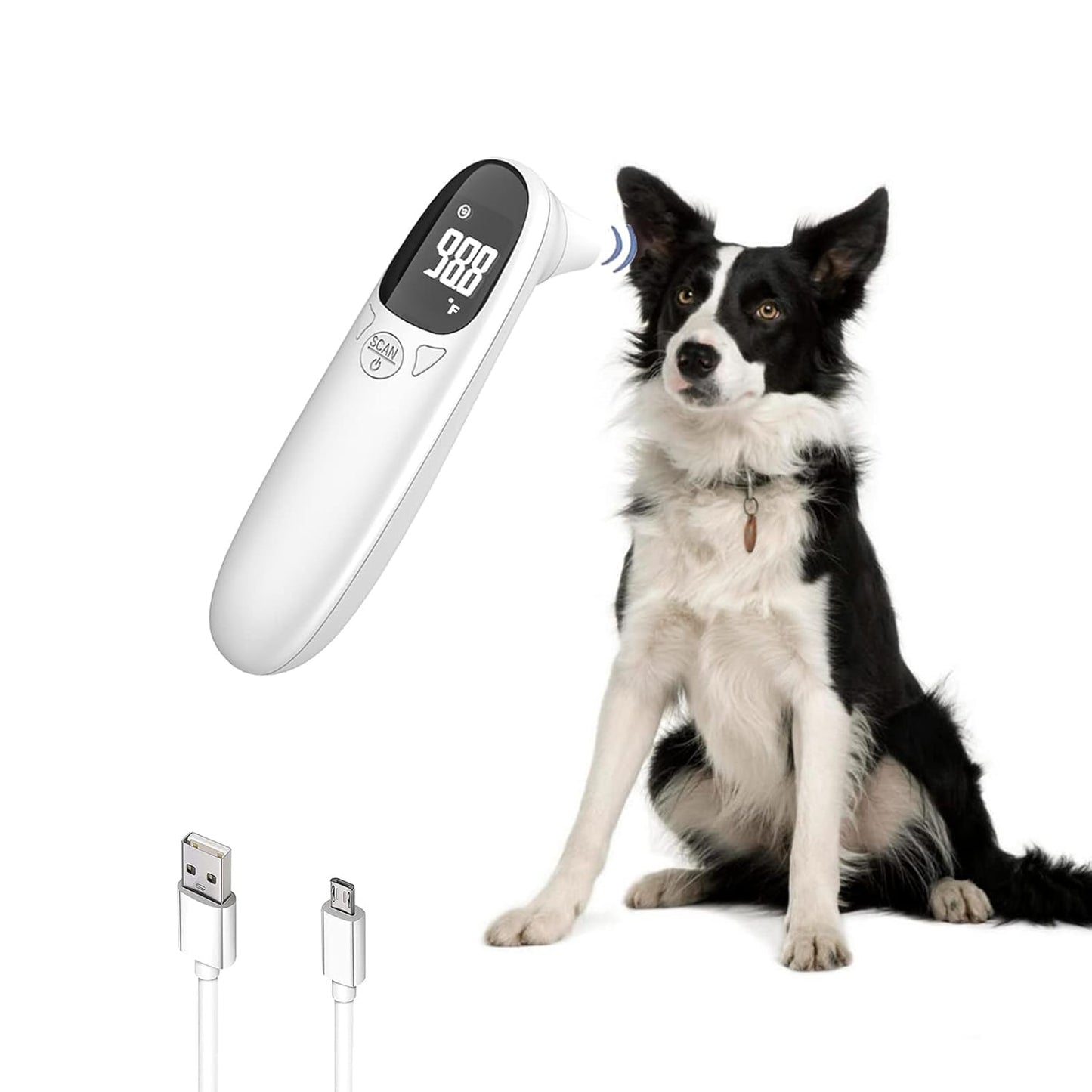 Royaleva Pet Thermometer with Infrared Technology and LED Display