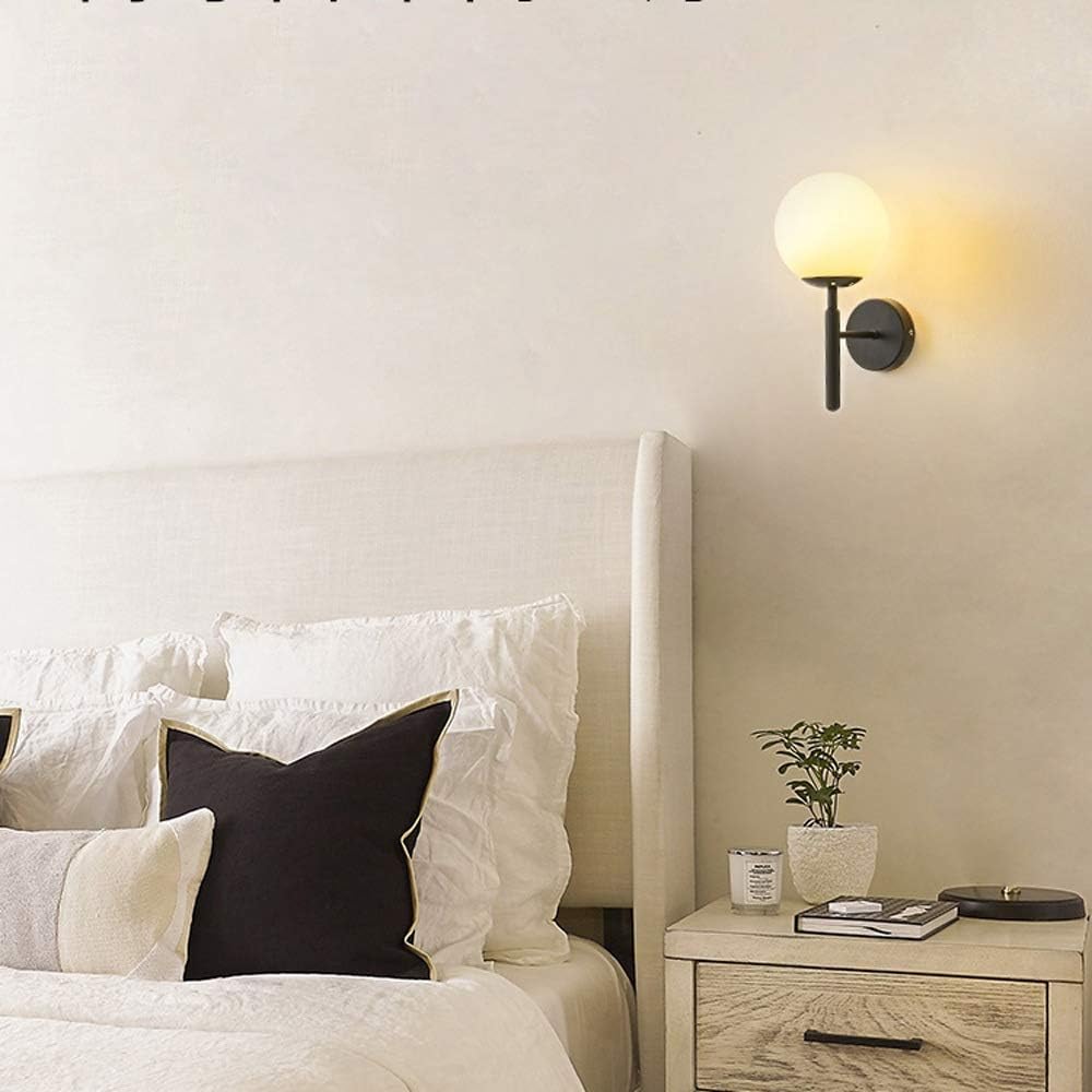 Royallure Touch Control Charging LED Wall Lamp Wireless Tri-Color Dimmable Bedside Light