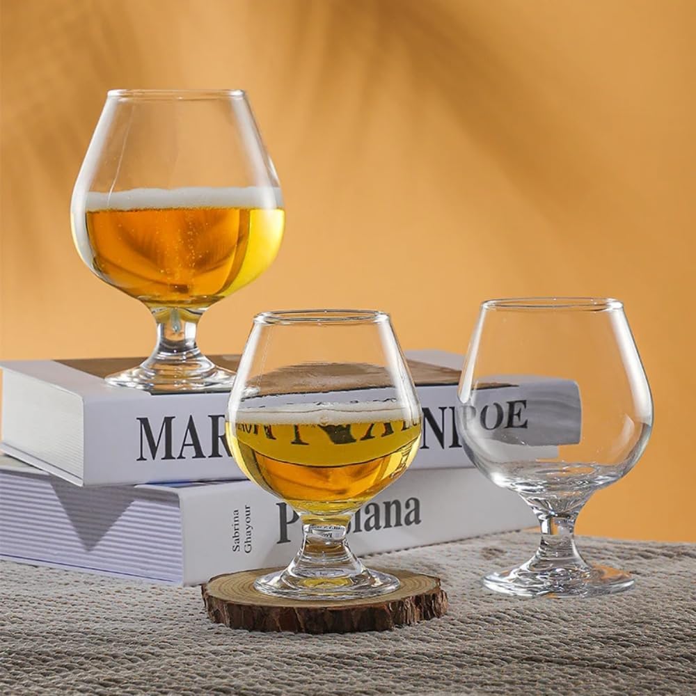 Luxora Vintage Clear Quartz Cocktail Glass for Wellness