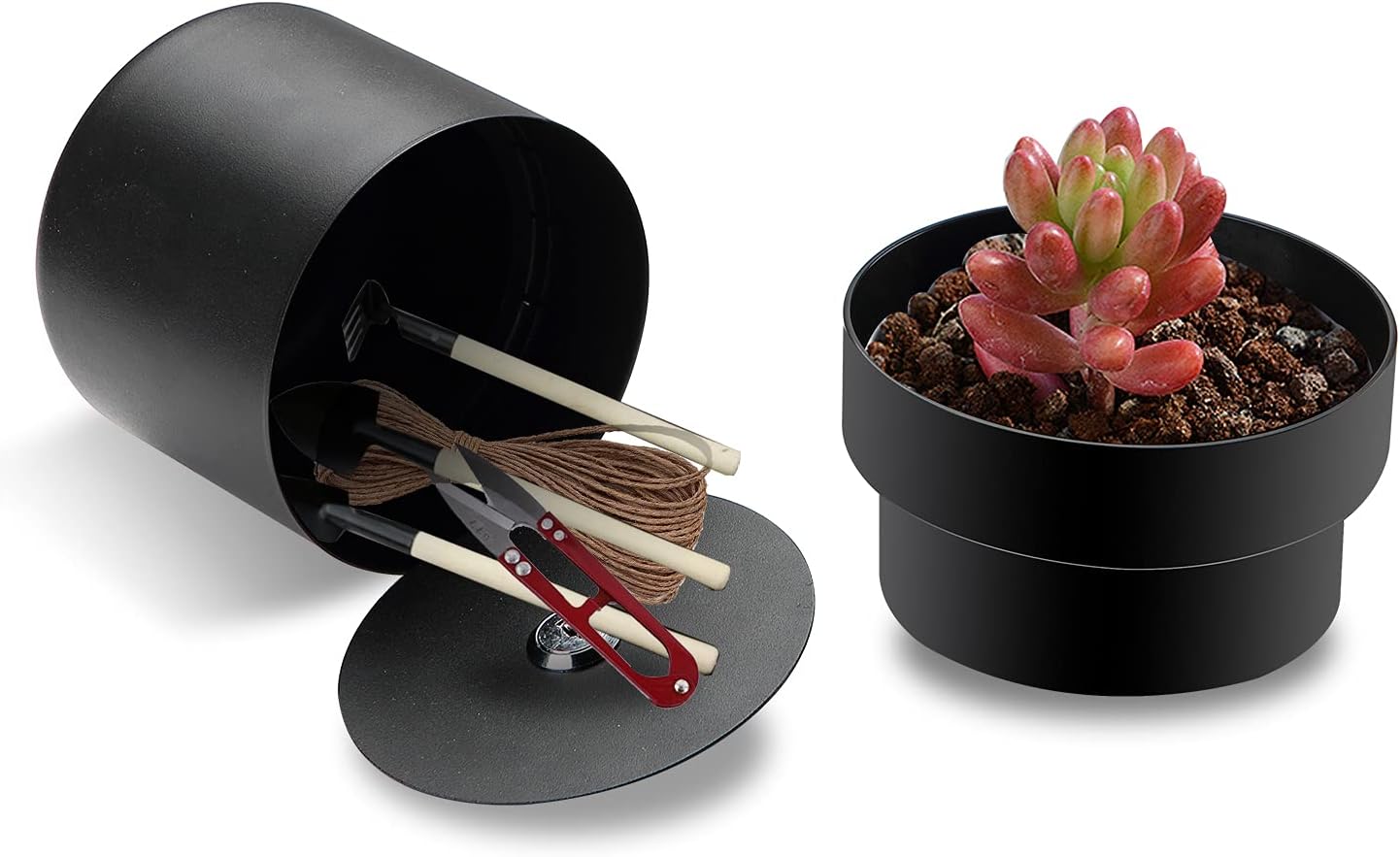 Luxora Secret Hidden Safe Lock Box Flower Pot Design