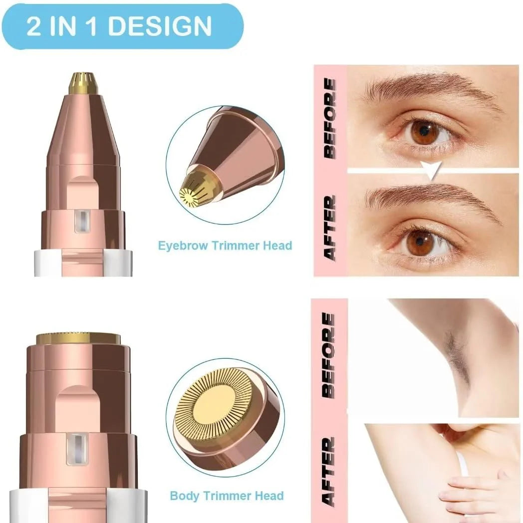 Luxora Eyebrow Facial Hair Trimmer For Women Portable