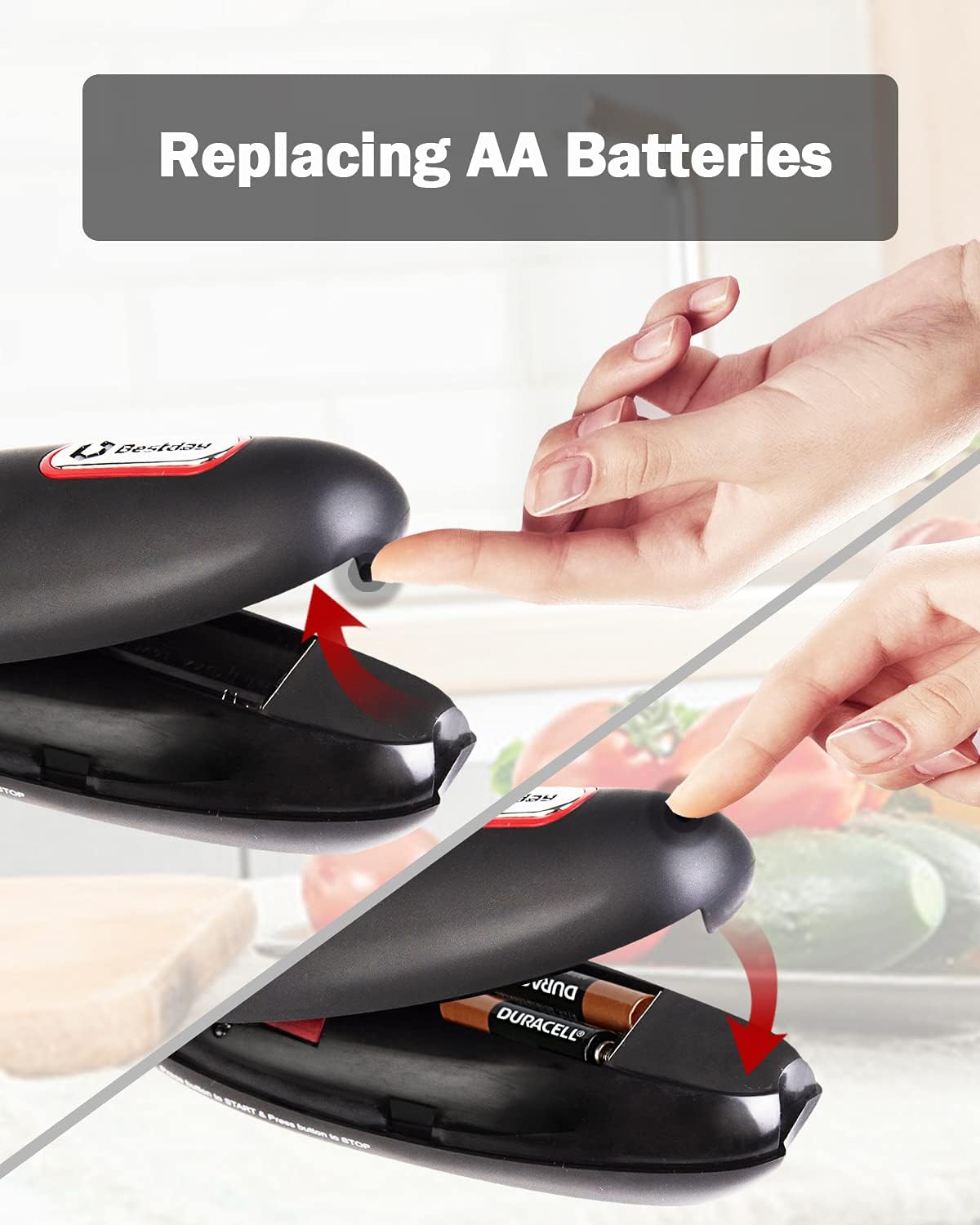 Royaleva Electric Automatic Can Opener For Kitchen Use