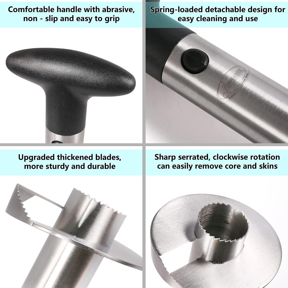 Luxora Pineapple Corer - Effortless Fruit Slicing Tool
