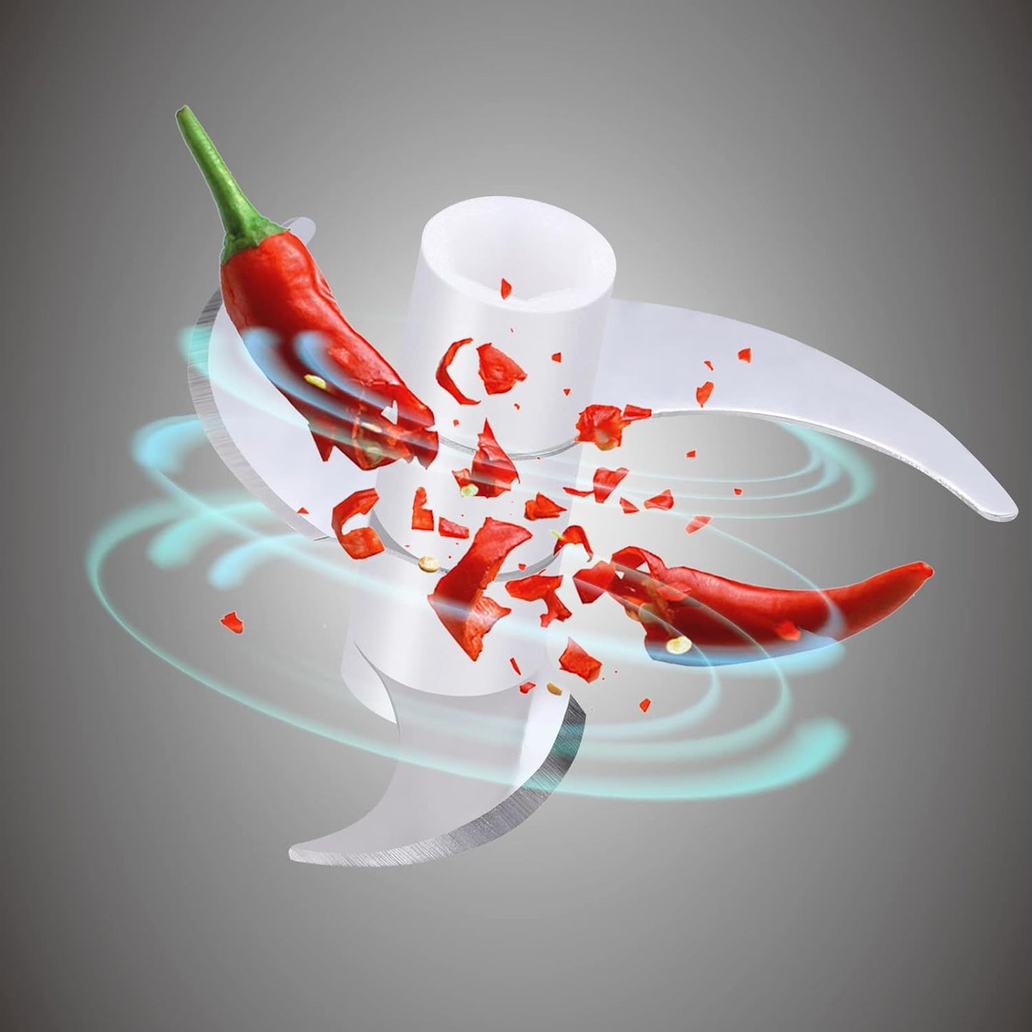 Royaleva Electric Garlic Onion Chili Chopper 250ml Capacity