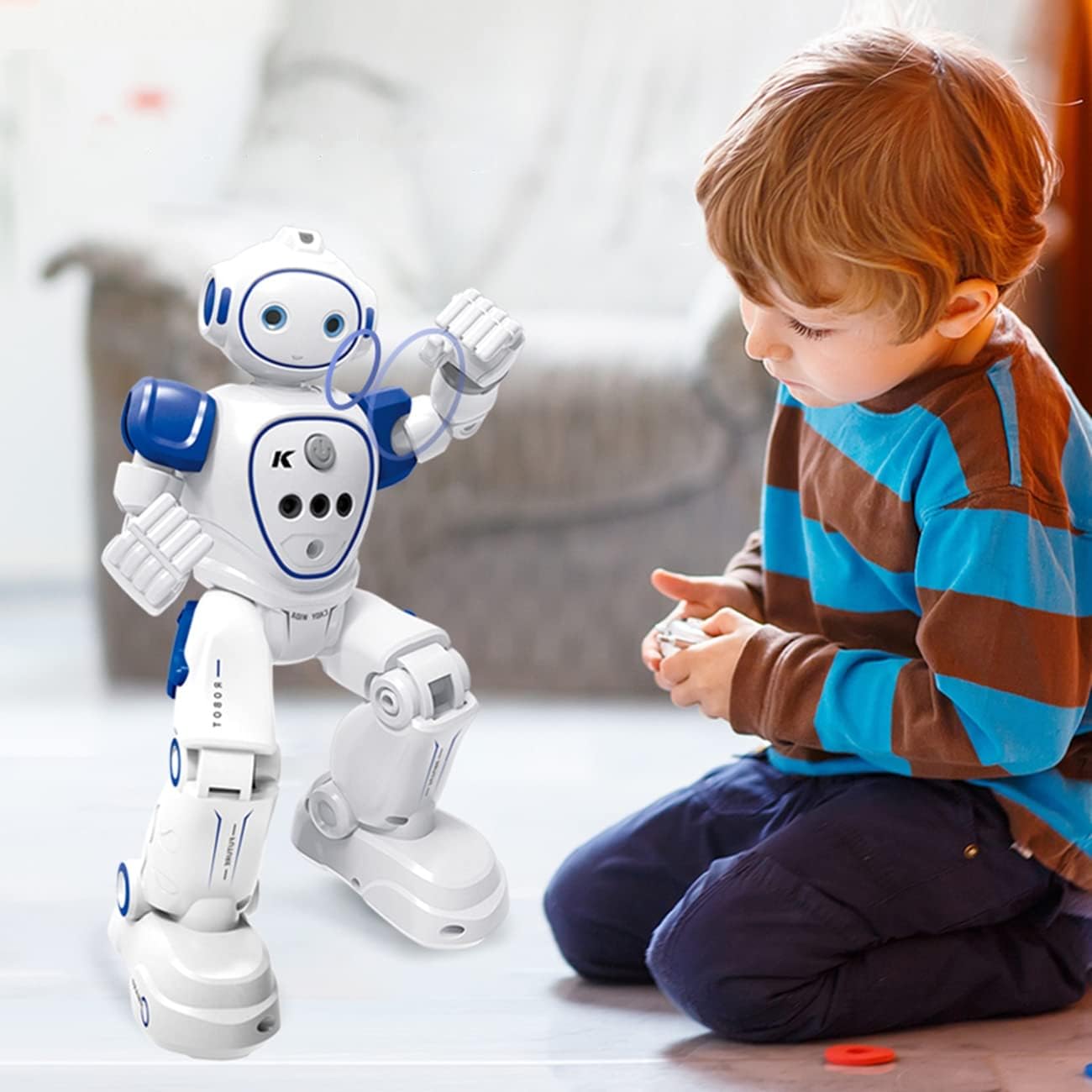 Royallure Smart RC Robot Toy for Kids with Music, Dance, Infrared Sensor & Remote