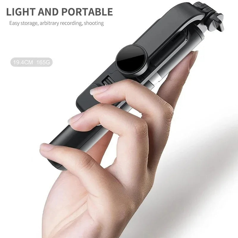 Royaleva Selfie Stick And Tripod With LED Light 1045mm