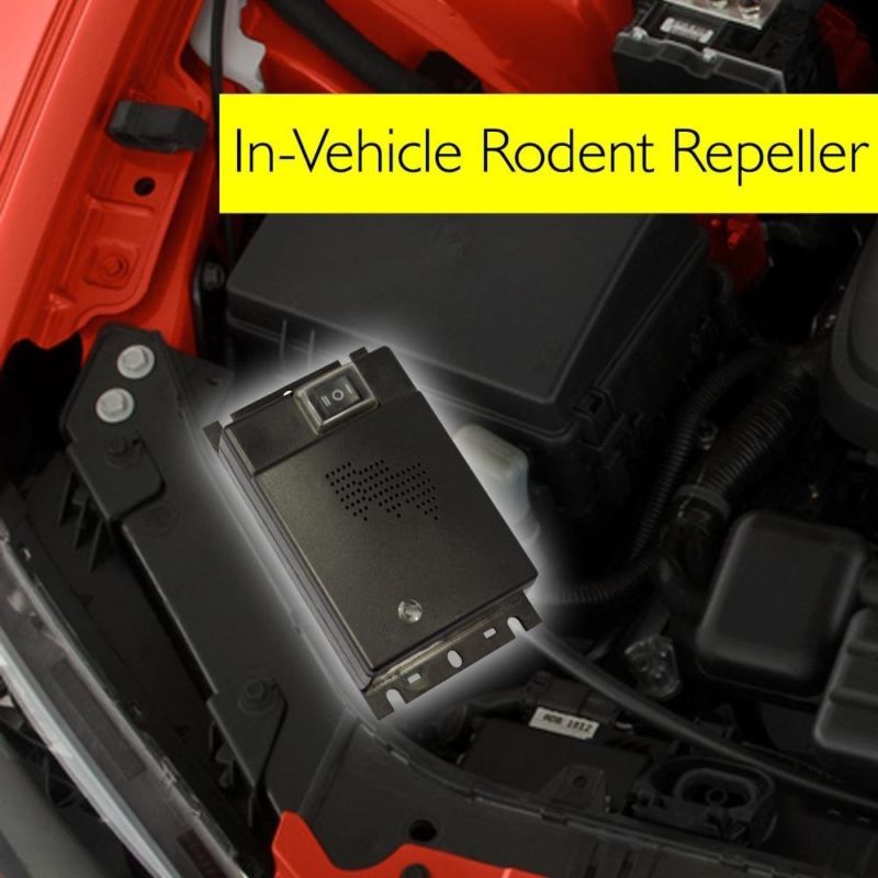 Royaleva Ultrasonic Car Squirrel Repeller - Get Rid Of Squirrels in 48 Hours