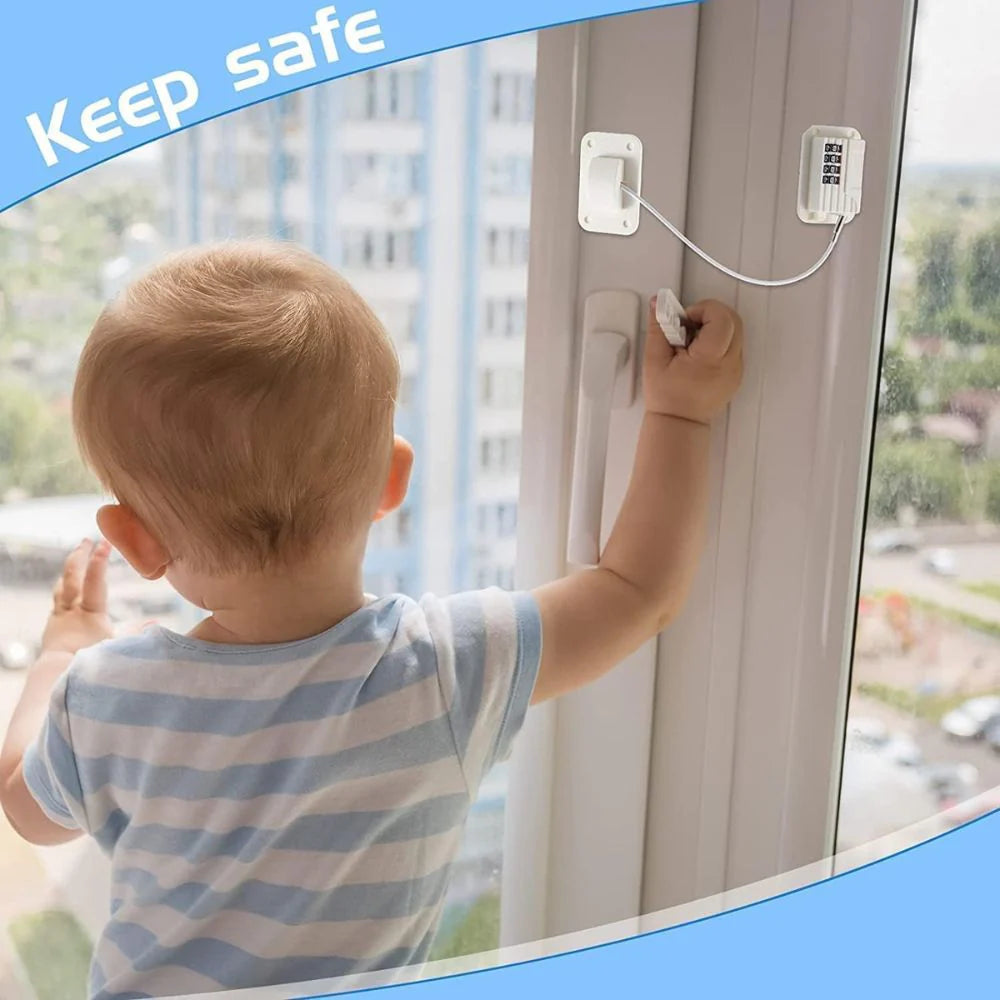 Luxora Secure Fridge Door Safety Lock with Code for Safety