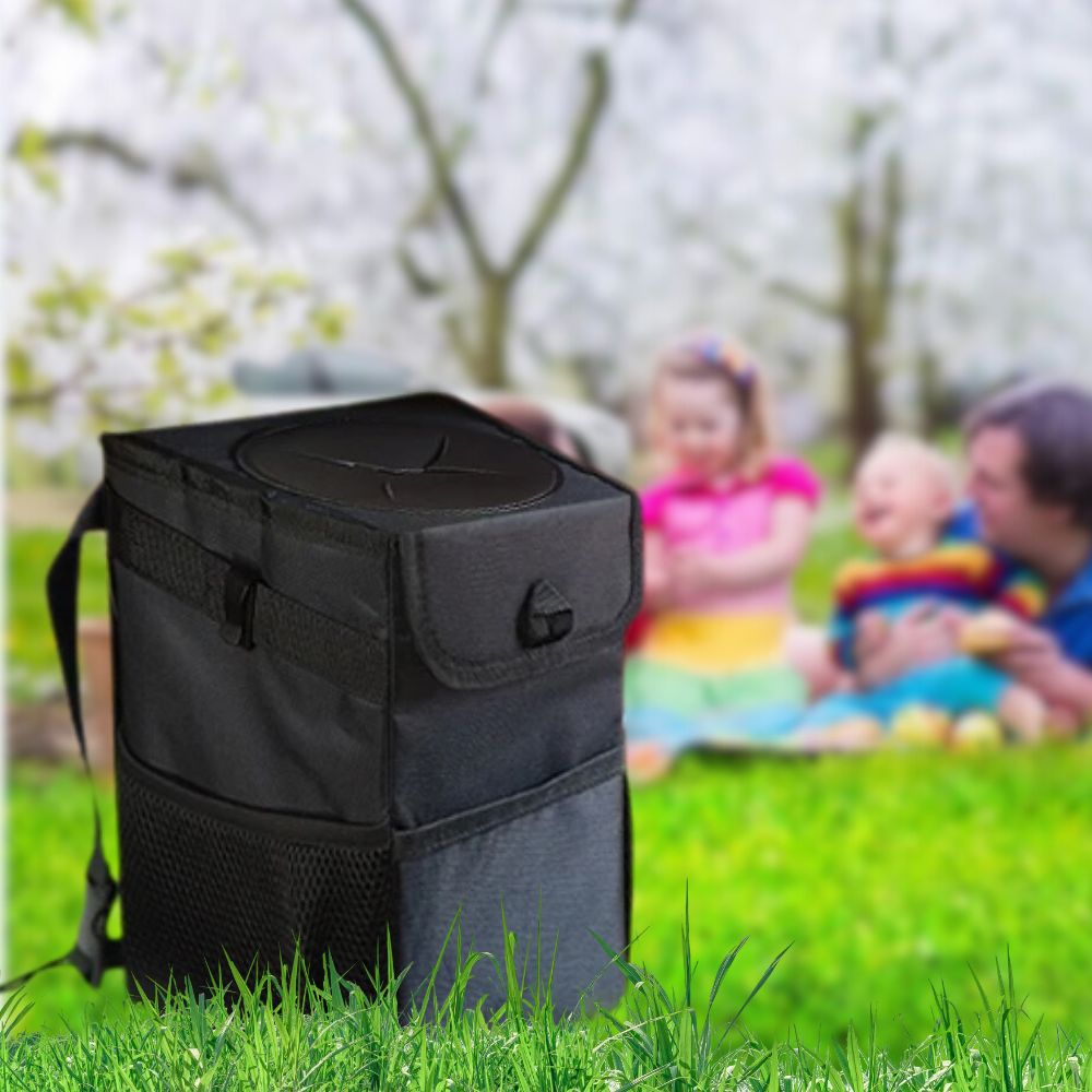 Royaleva Free Hanging Waterproof Car Trashcan Bin