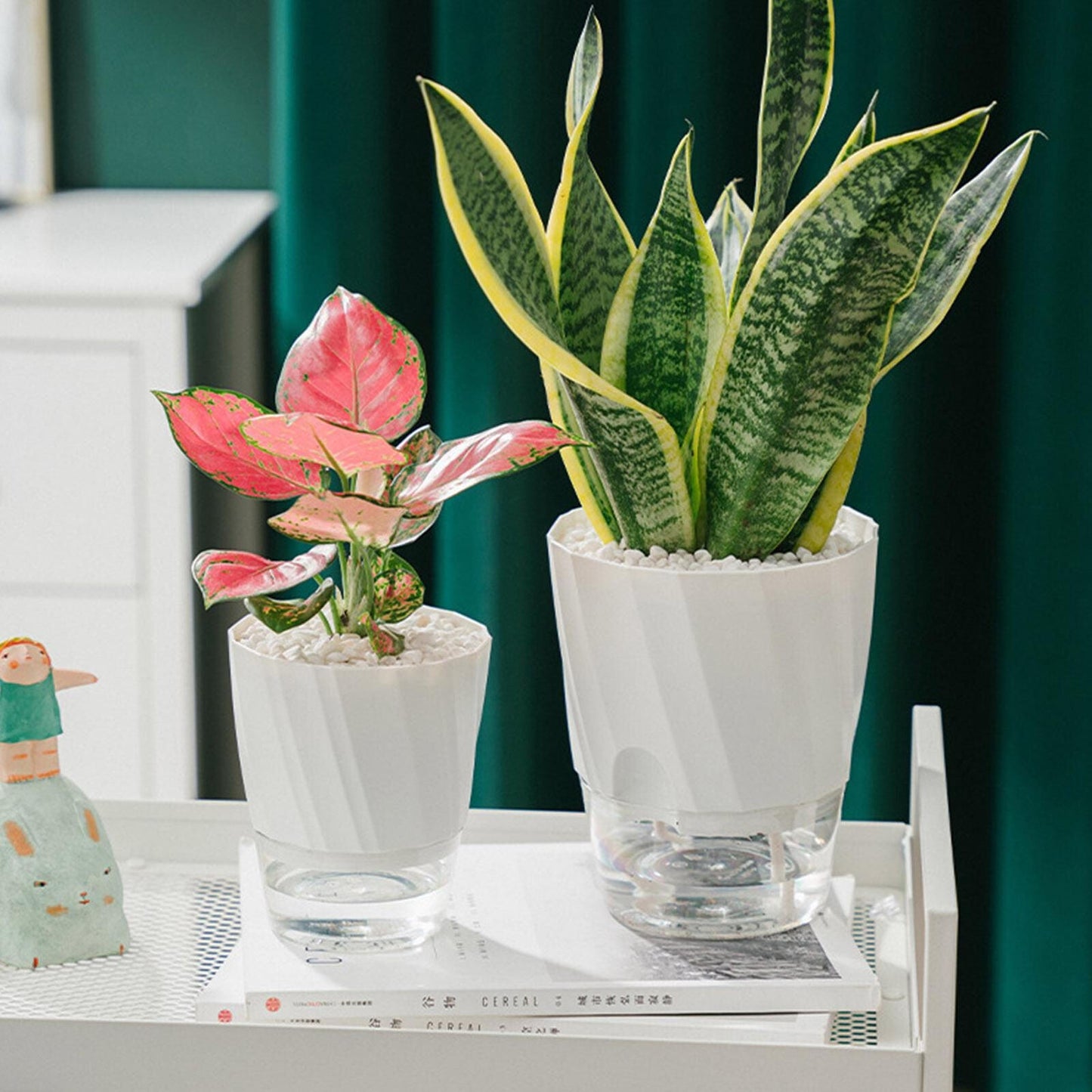Luxora Self Watering Planter for Easy Plant Care