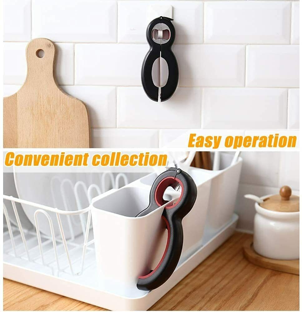 RoyaleGlow 6 in 1 Multi Opener for Easy Kitchen Access
