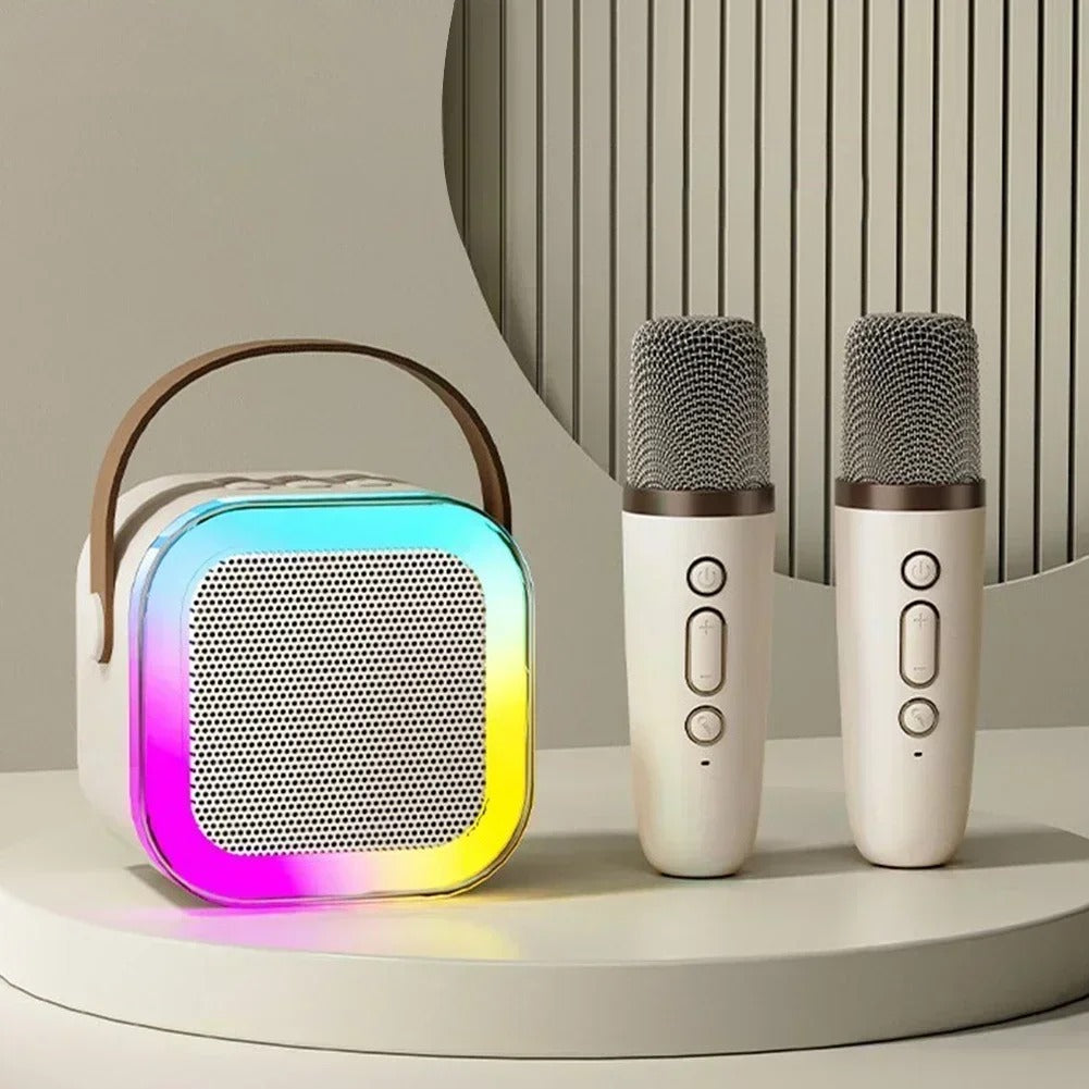 Royaleva Portable Karaoke Machine With 2 Microphones
