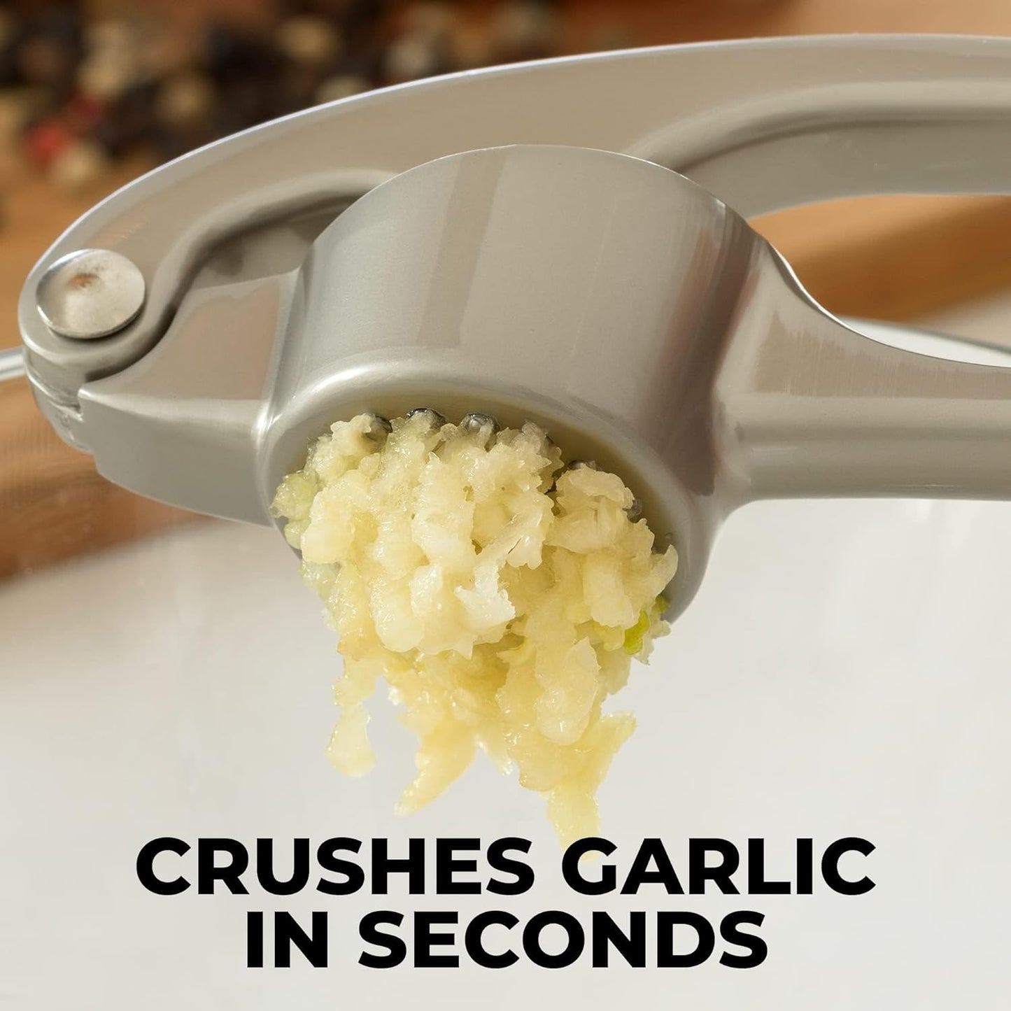 LuxRoyale Premium Garlic Press Mincer for Effortless Cooking