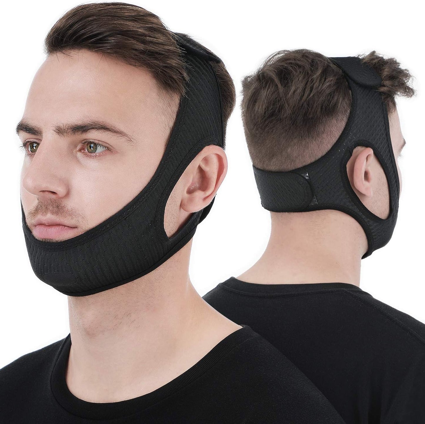 RoyaleGlow Anti Snoring Chin Strap for Sleep Apnea Comfort