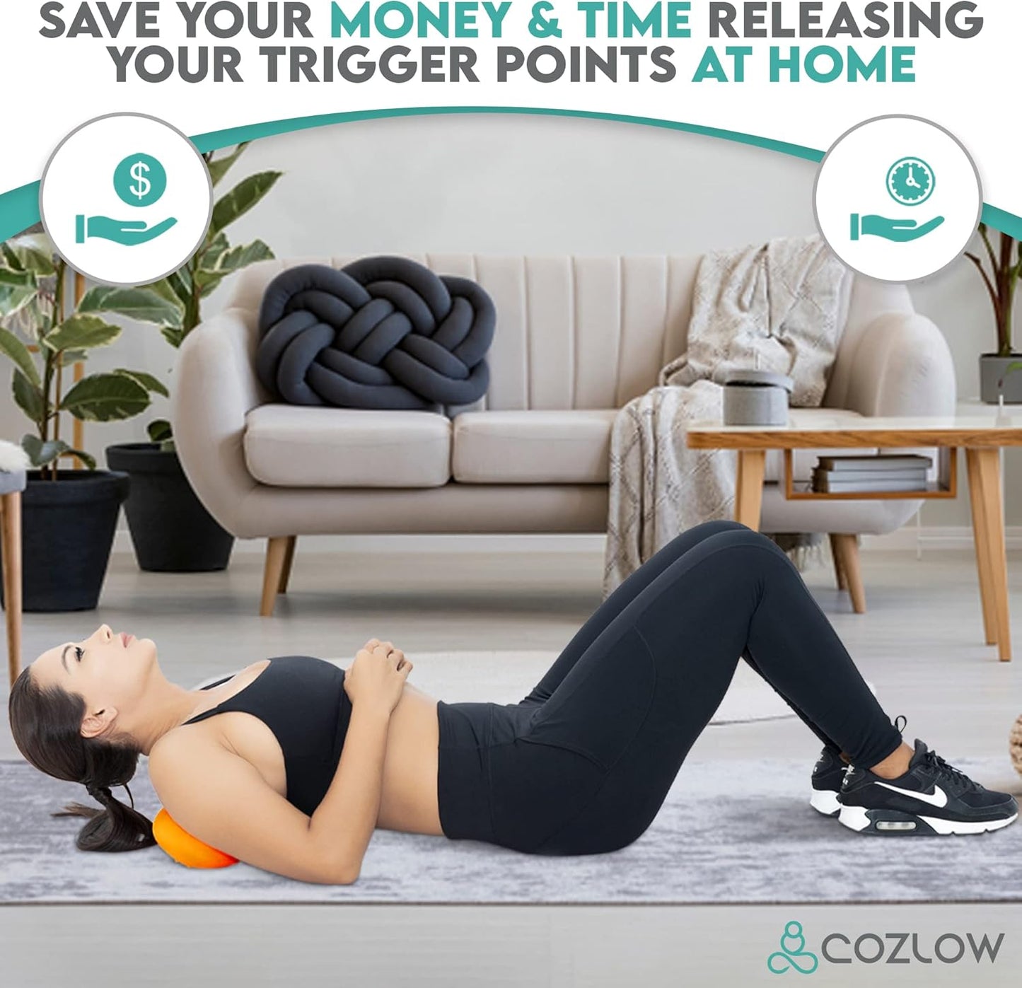 RoyaleGlow Hip Massager for Targeted Pain Relief Therapy