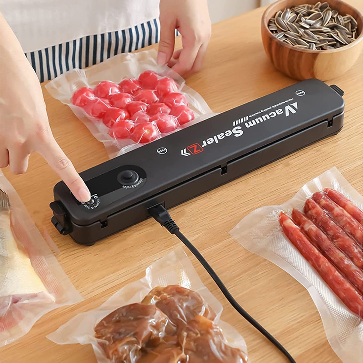 Royaleva Electric Home Kitchen Food Saver Vacuum Bag Sealer