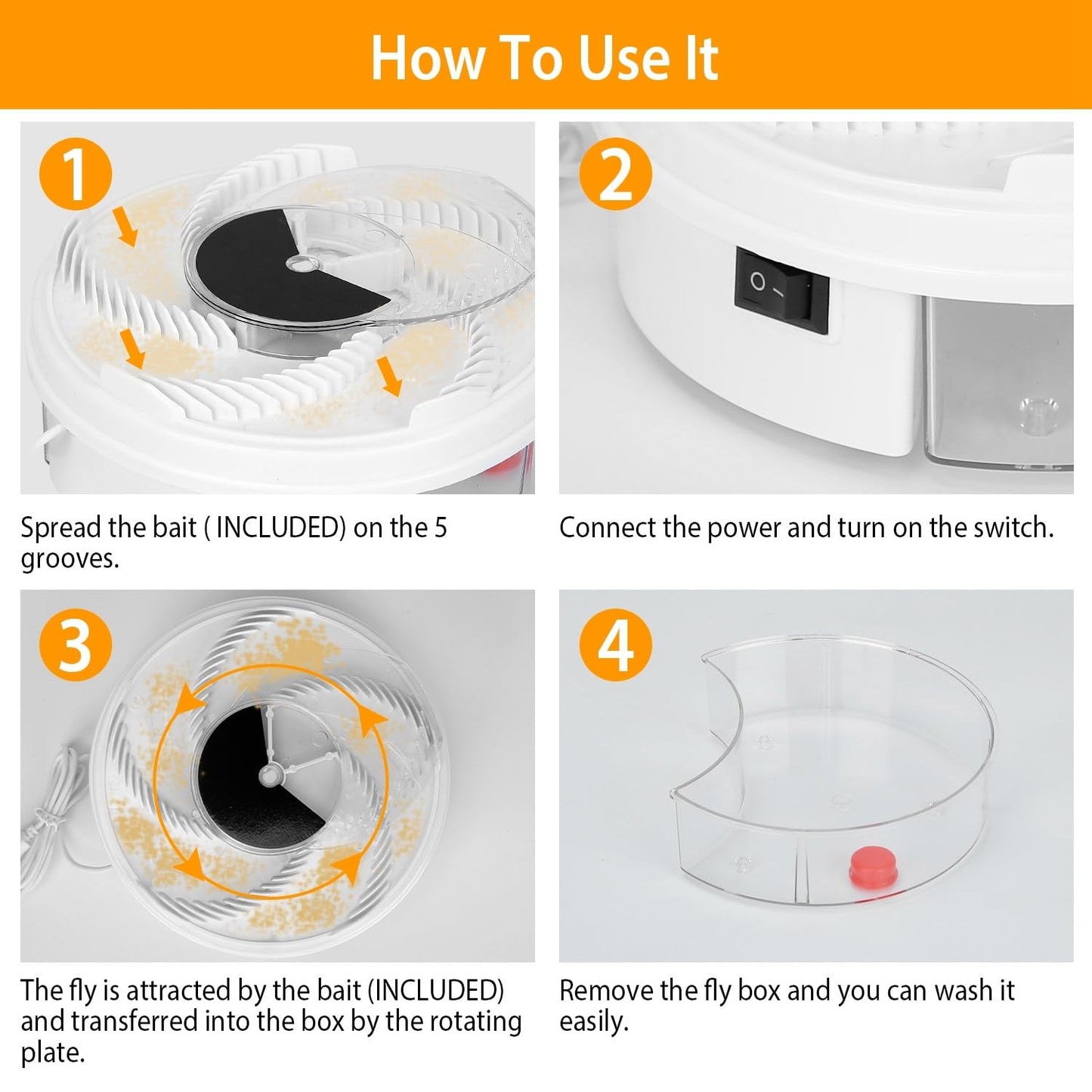 Royaleva The World's Best Electric Silent Fly Trap