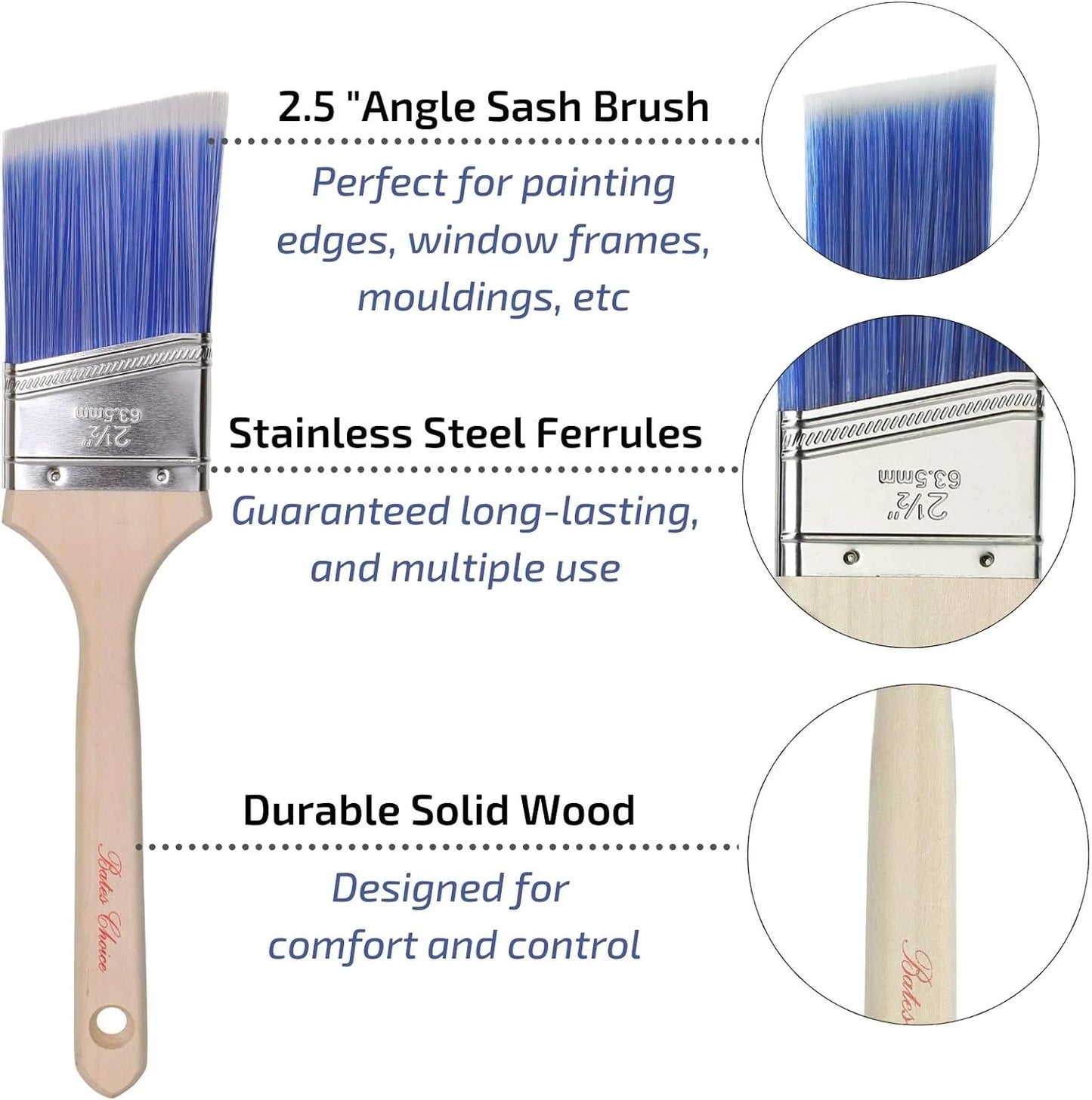 RoyaleGlow Home Paint Roller Kit - 11 Piece Set for Easy Painting