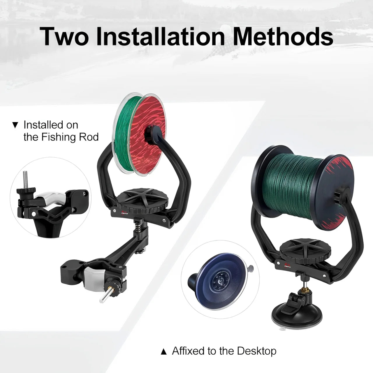 Luxora Fishing Line Winder Spooler for Tangle-Free Reel