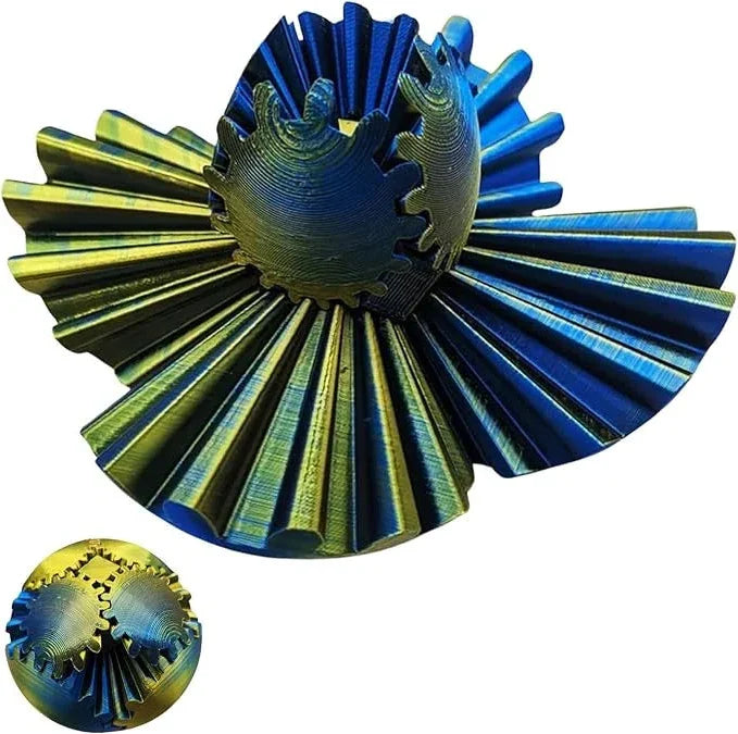 Royaleva The Steampunk Whirling Wonder Fidget Gear Ball