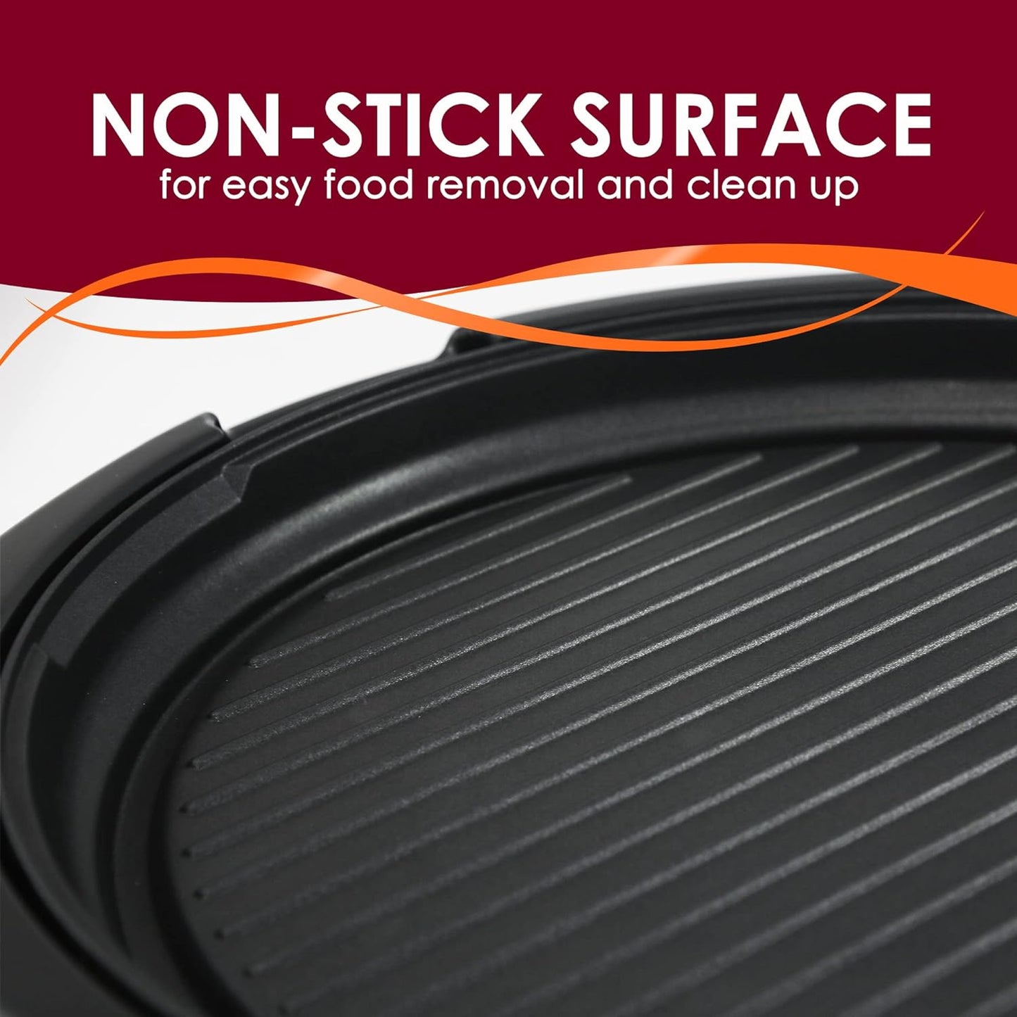Royaleva Smokeless Electric Tabletop Grill Nonstick 14 Inch