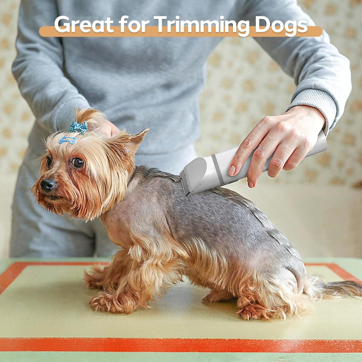 Luxora Dog Grooming Clippers Kit with Titanium Blades