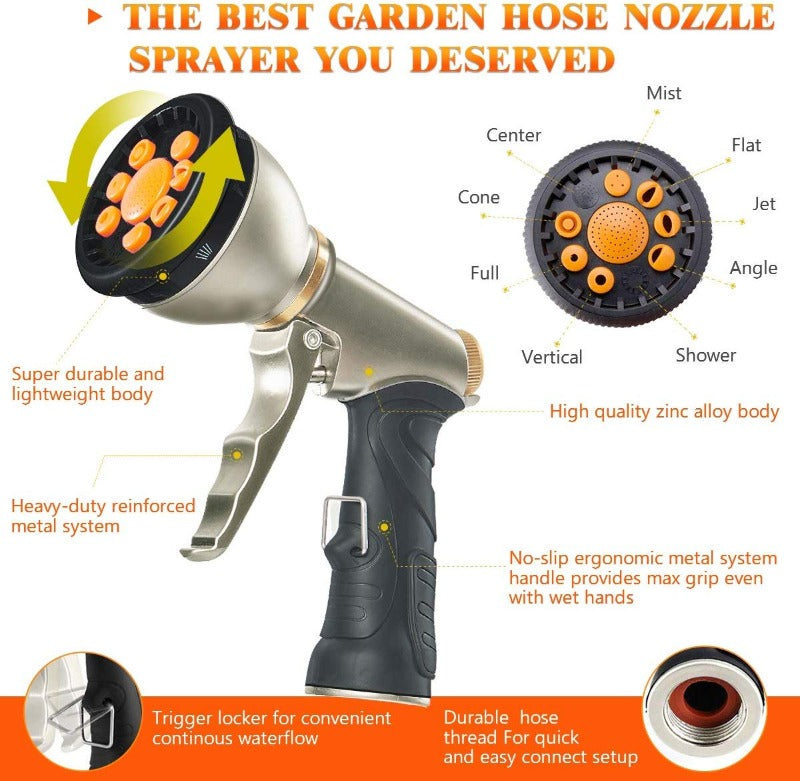 Luxora Quality Expandable Garden Hose for Easy Storage