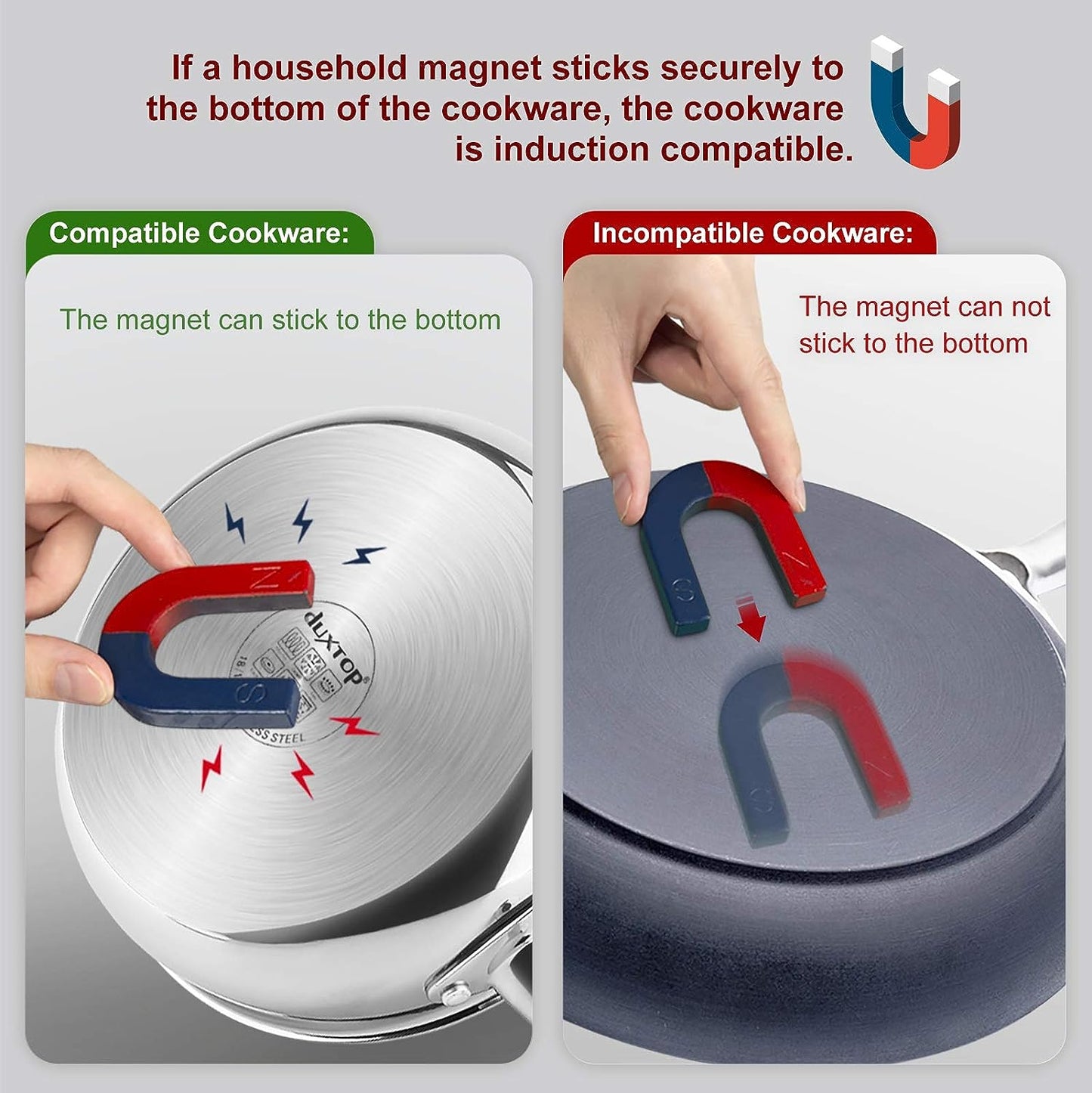 RoyaleGlow Portable Induction Cooktop with Touch Control