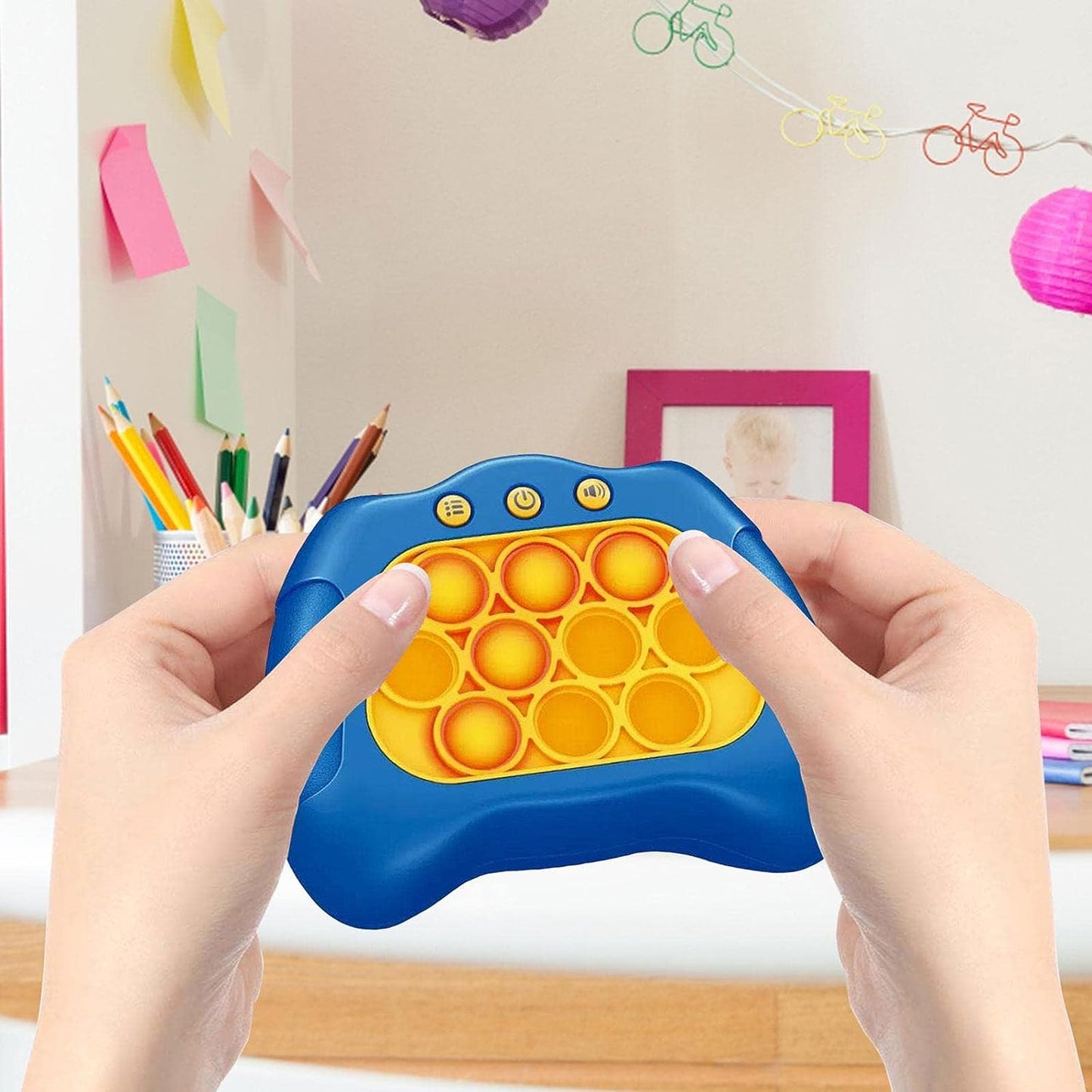 Royaleva Rapid Pop Light Up Fidget Bubble Game Console