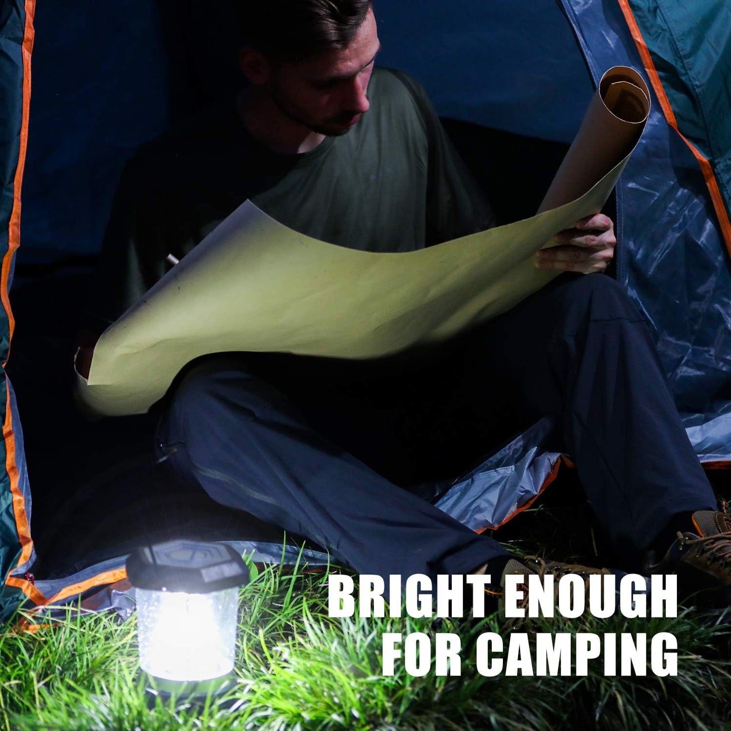 Royaleva LED Camping Lantern Bright 1500 Lumens Battery Powered
