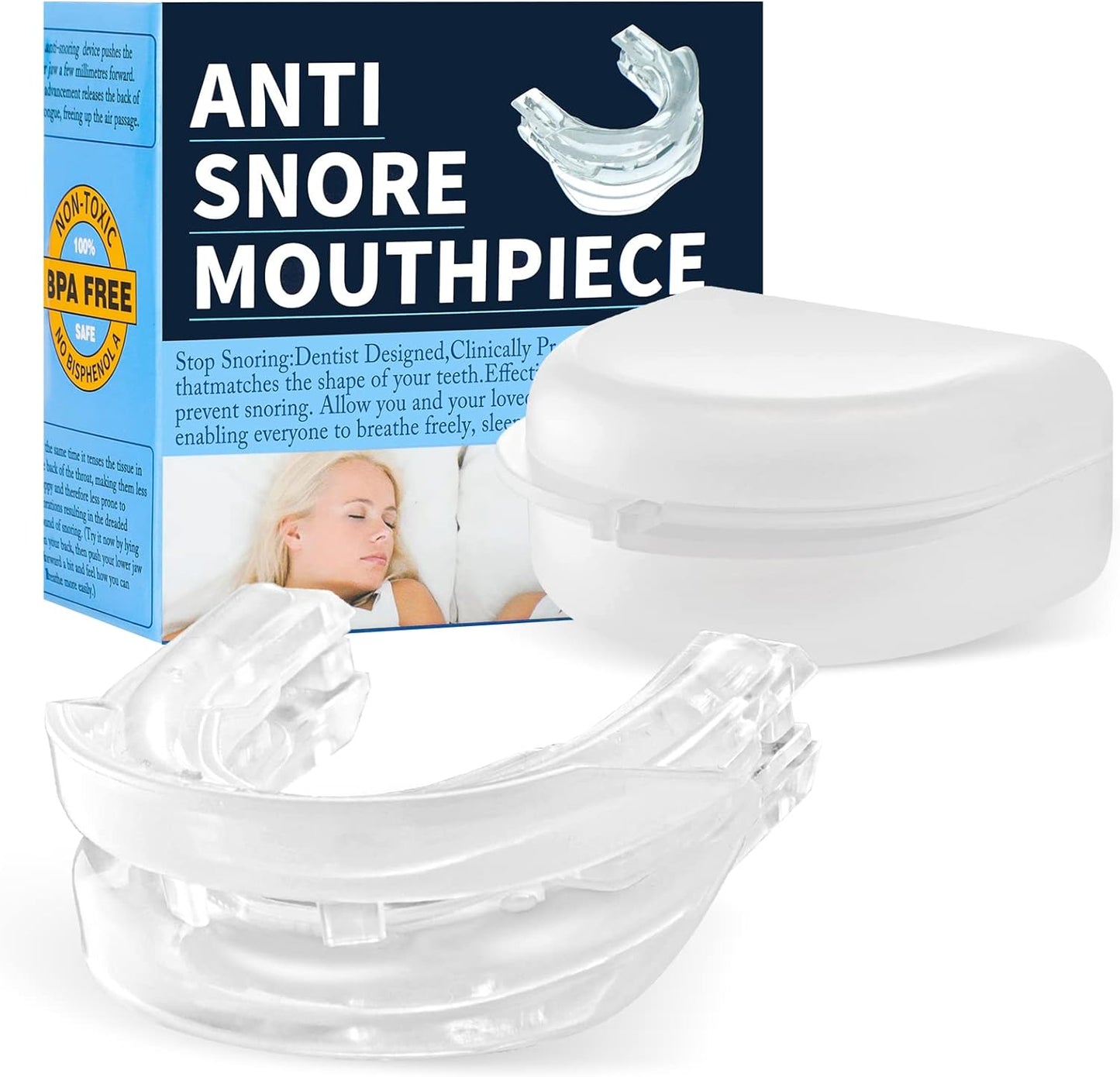 Royaleva Anti-Snoring Mouthpiece Guard for Sleep Apnea