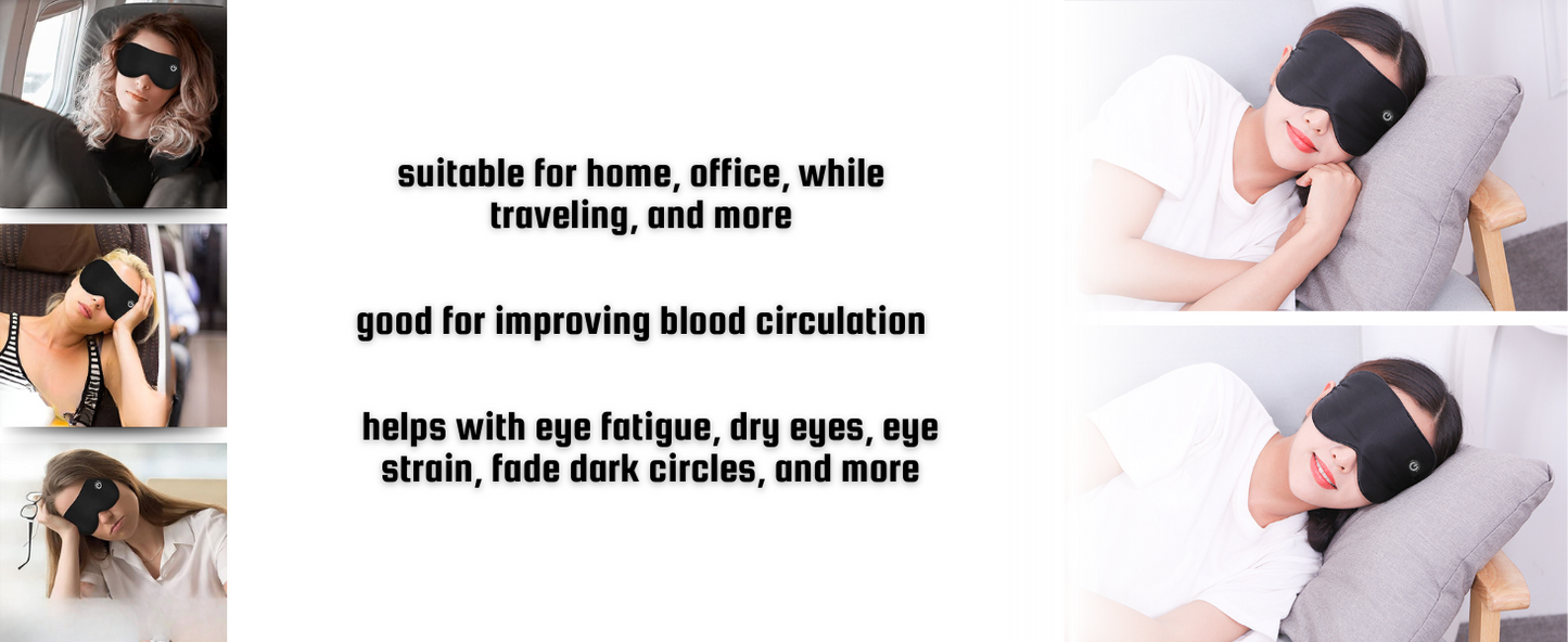 Royaleva Rechargeable Heated Eye Mask for Relaxation