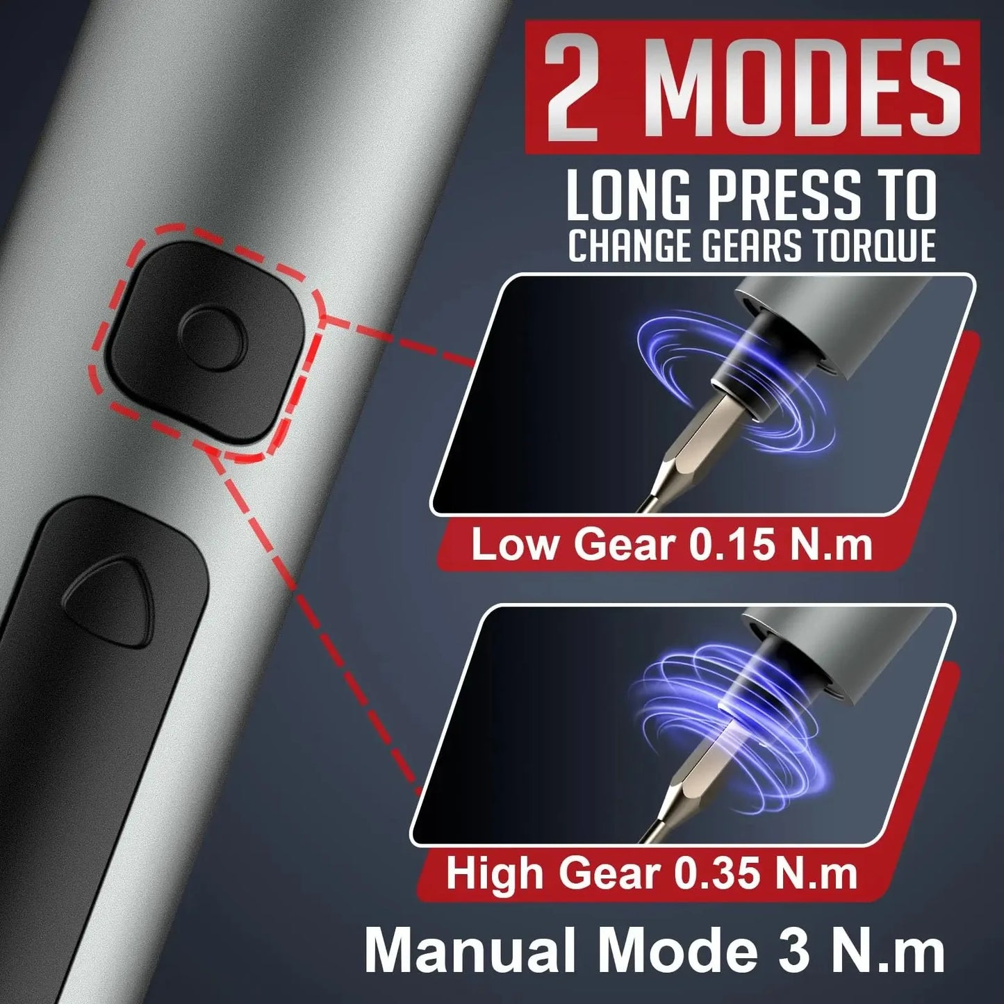 75 in 1 Precision Electric Screwdriver Set with 71 Magnetic Phillips Torx Bits 3 LED Lights Multifunctional Power Repair Tool 2