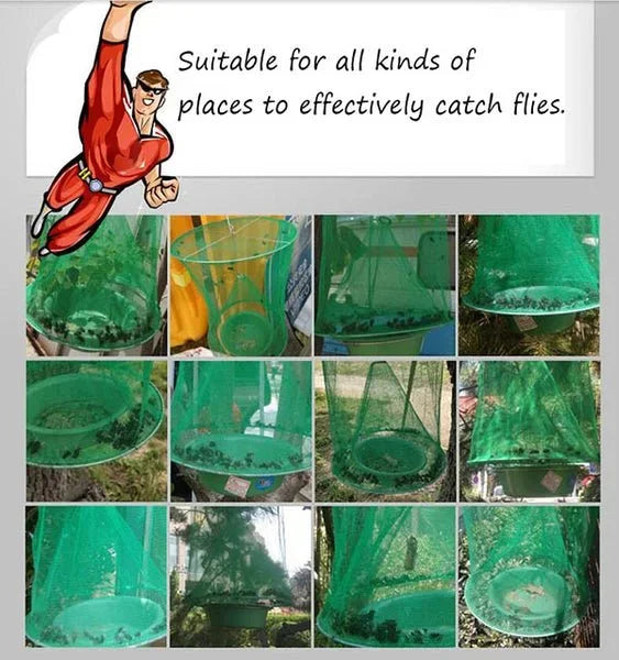 Royaleva Fly Traps Reusable Ranch Fly Trap for Animals