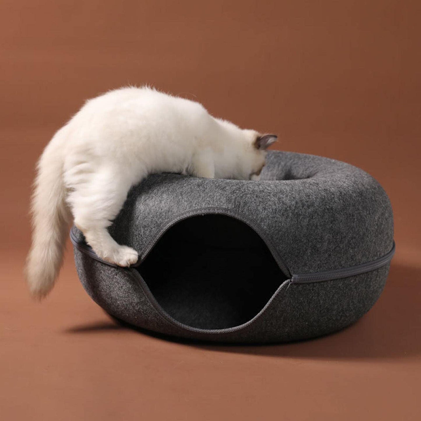 Luxora Tunnel Interactive Cat Bed for Fun and Playful Cats